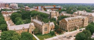 Law Quadrangle University of Michigan Ann Arbor Aerial view