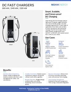 Product Sheet DC Fast Chargers