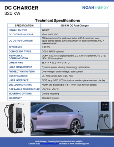 Technical Data Sheet DC 320 kW