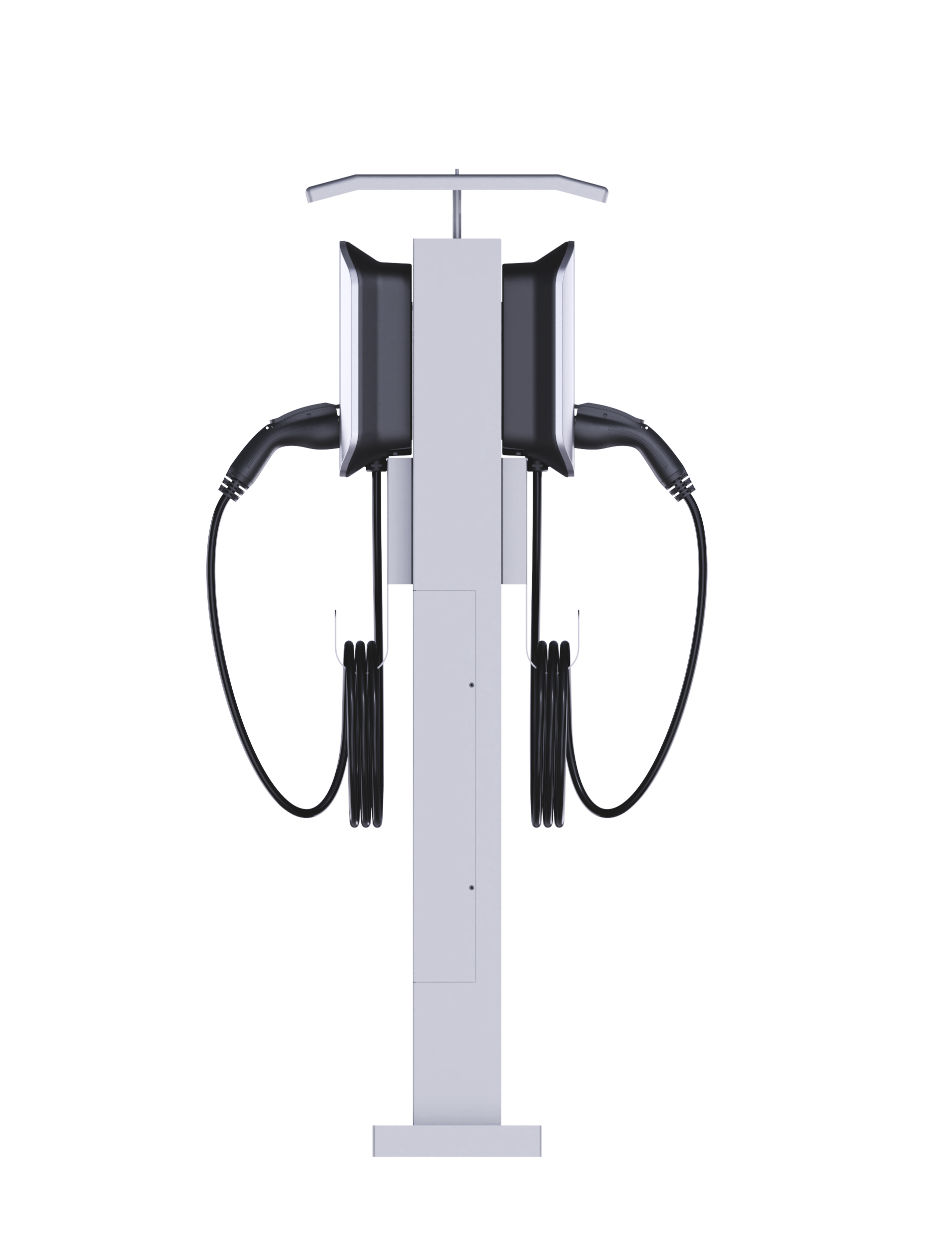 US AC compact pedestal dual - side1 AC Charger on Compact Pedestal - dual side